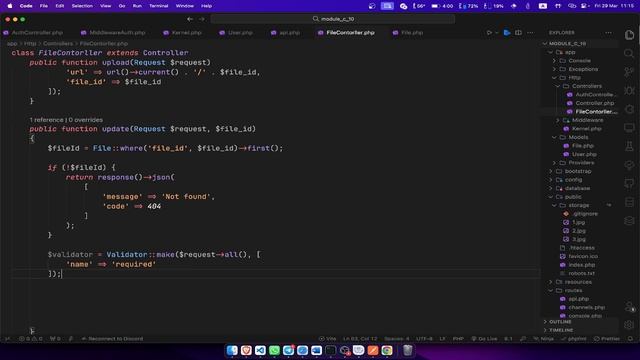 Модуль В Часть 2 (Laravel) смотреть онлайн