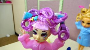 Лера и веселый урок макияжа