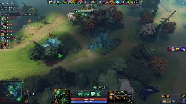 MATUMBAMAN mid game Necrophos | Minute 10 to 20 смотреть онлайн