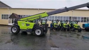 Телескопический погрузчик ZTH3513 первое знакомство