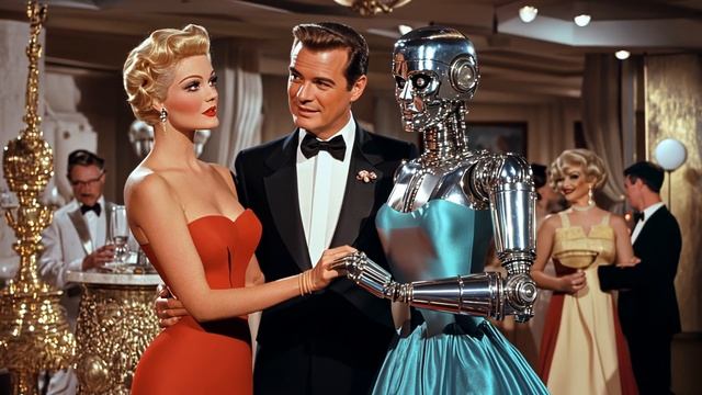 A Retro Rocket Meets Space Race - 1950s Sci-Fi - An AI Short Film