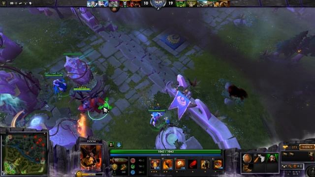 Dota 2 - Как я рачил (Дум). Часть 2. смотреть онлайн
