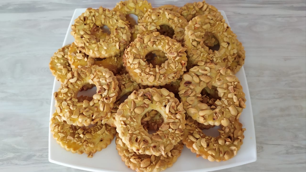 Вкуснейшие Песочные Кольца с Арахисом ☆ Вкус Детства 🔥 смотреть онлайн