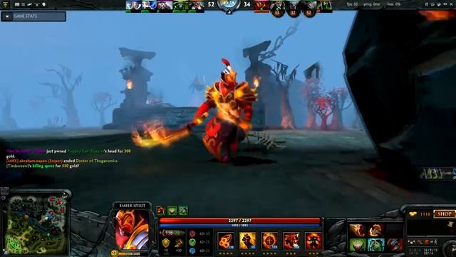 Ember spirit Rampage gameplay смотреть онлайн