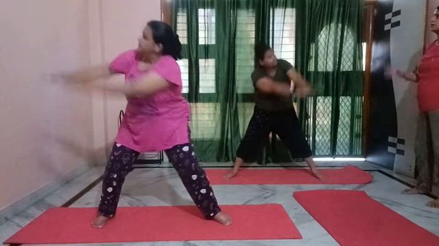 Arm fat +Belly fat +Back fat #weight loss yoga +cardio#full body workout смотреть онлайн