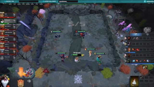 6 hp left comeback (Atomic war Dota 2) lord sniper смотреть онлайн