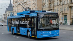 Поездка на Музейном троллейбусе СВАРЗ-МАЗ 6275 по маршруту Т (03.11.2024) №0301