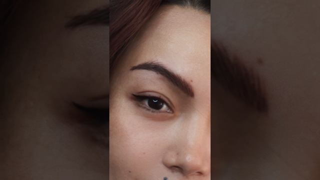 Брови перманентный макияж