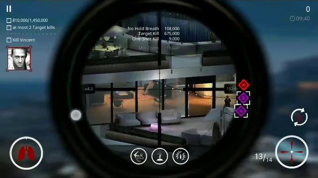 Hitman Sniper : Get a score of 1450000, and killing at most 2 high profile смотреть онлайн