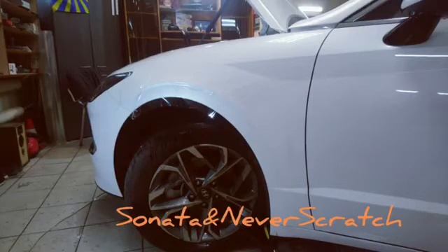 HYUNDAI SONATA В ПЛЕНКЕ NEVER SCRATCH