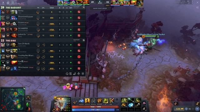 Monkey King Dota 2 Gameplay Miracle with 23 Kills - Silveredge смотреть онлайн