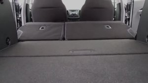 PRO багажное отделение LADA VESTA SW, снятие подушки заднего сиденья и почти ровный пол.