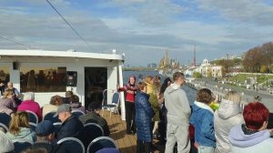 Круиз на теплоходе "А. Пушкин", день 1-ый - Знакомство с теплоходом и друзьями Канала на борту