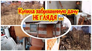 КУПИЛА ЗАБРОШЕННУЮ ДАЧУ НЕ ГЛЯДЯ/ОБЗОР ДАЧНОГО ДОМА/ПОЛГОДА РАБОТЫ НА ЗАБРОШЕННОЙ ДАЧЕ ЗА 30 МИНУТ