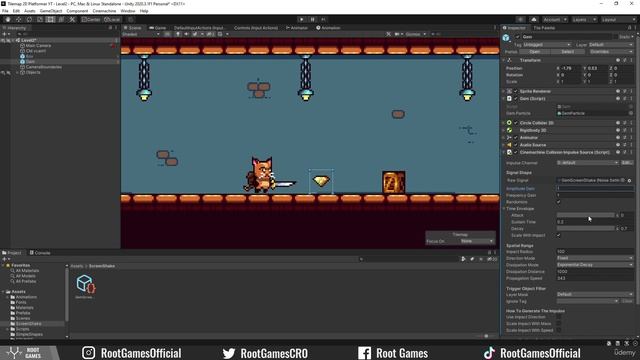 114 - Screen Shake with Cinemachine