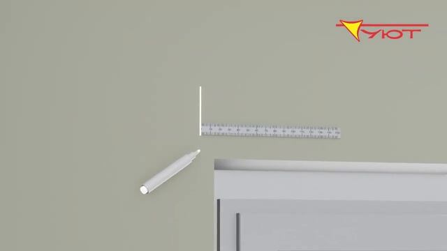 Рулонная Штора Мини День_Ночь (На стену_потолок, со сверлением, без боковой фиксации)