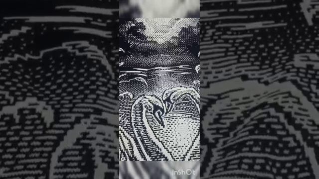 Плед "Лебеди" выполнен в мозаичной технике смотреть онлайн