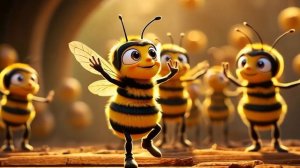 Занятые пчелы _ Веселая песенка о пчелах для детей _ Узнайте о пчелах и меде!