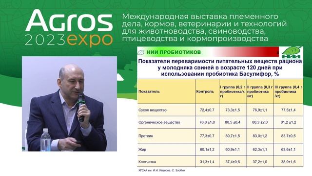 Конференция «Кормление животных в РФ в условиях импортозамещения» на АГРОС 2023 смотреть онлайн