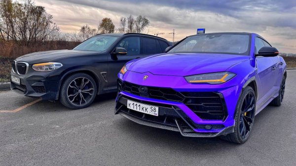 ГОНКА ЛАМБОРГИНИ УРУС ПРОТИВ БМВ Х3М. БМВ НЕ ЕДЕТ?