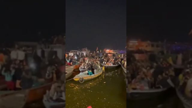 Вечерний ритуал Ганга Аарти в Варанаси #шива #ганеша #варанаси #ганг #колесосансары #путешествия смотреть онлайн