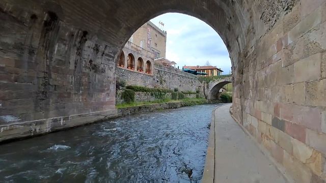 Город мостов и башен, древний и колоритный Потес, Испания | Potes, España - Spain смотреть онлайн