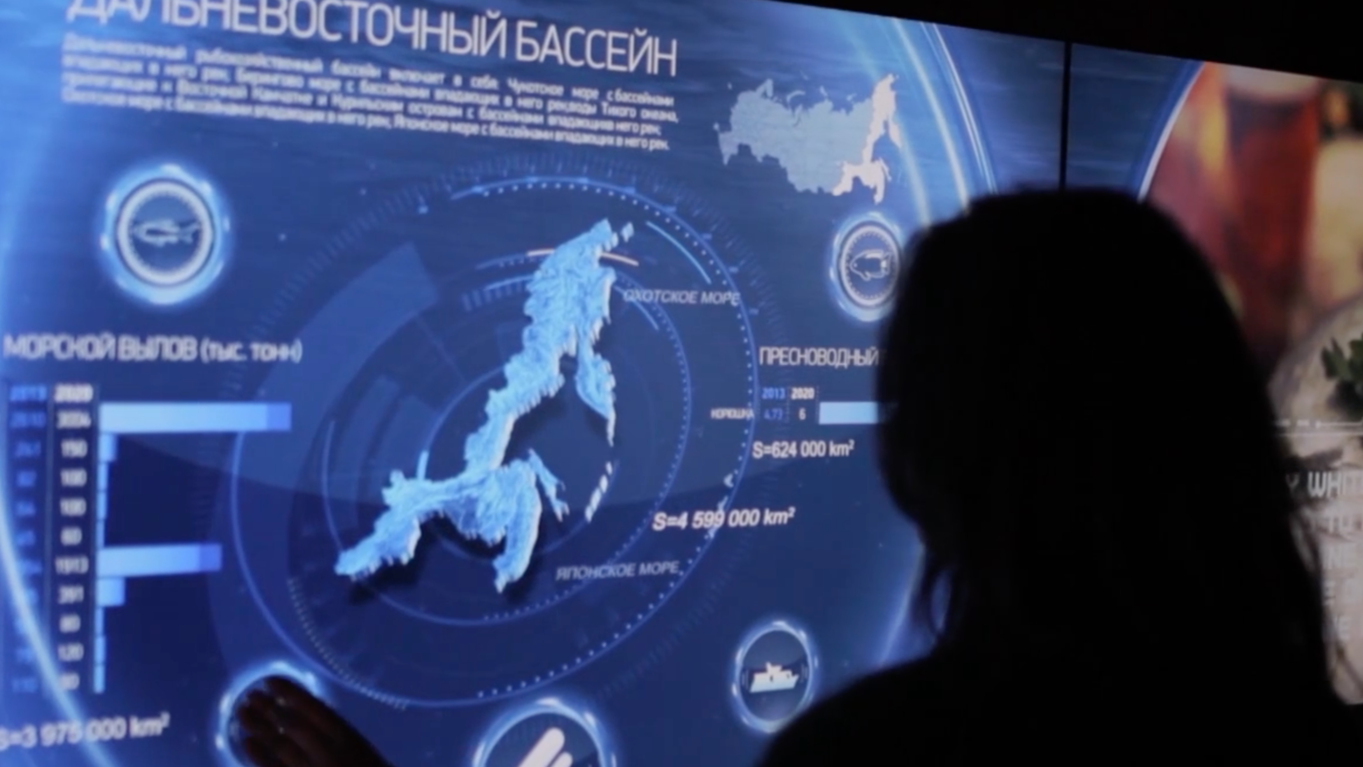 Видео-стена для Росрыбаловства. Зеленая неделя (Берлин) смотреть онлайн