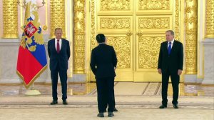 Церемония вручения верительных грамот