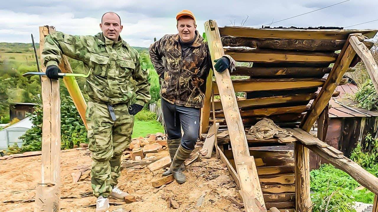 За один день разгромили баню и оставили весь мусор рядом. смотреть онлайн