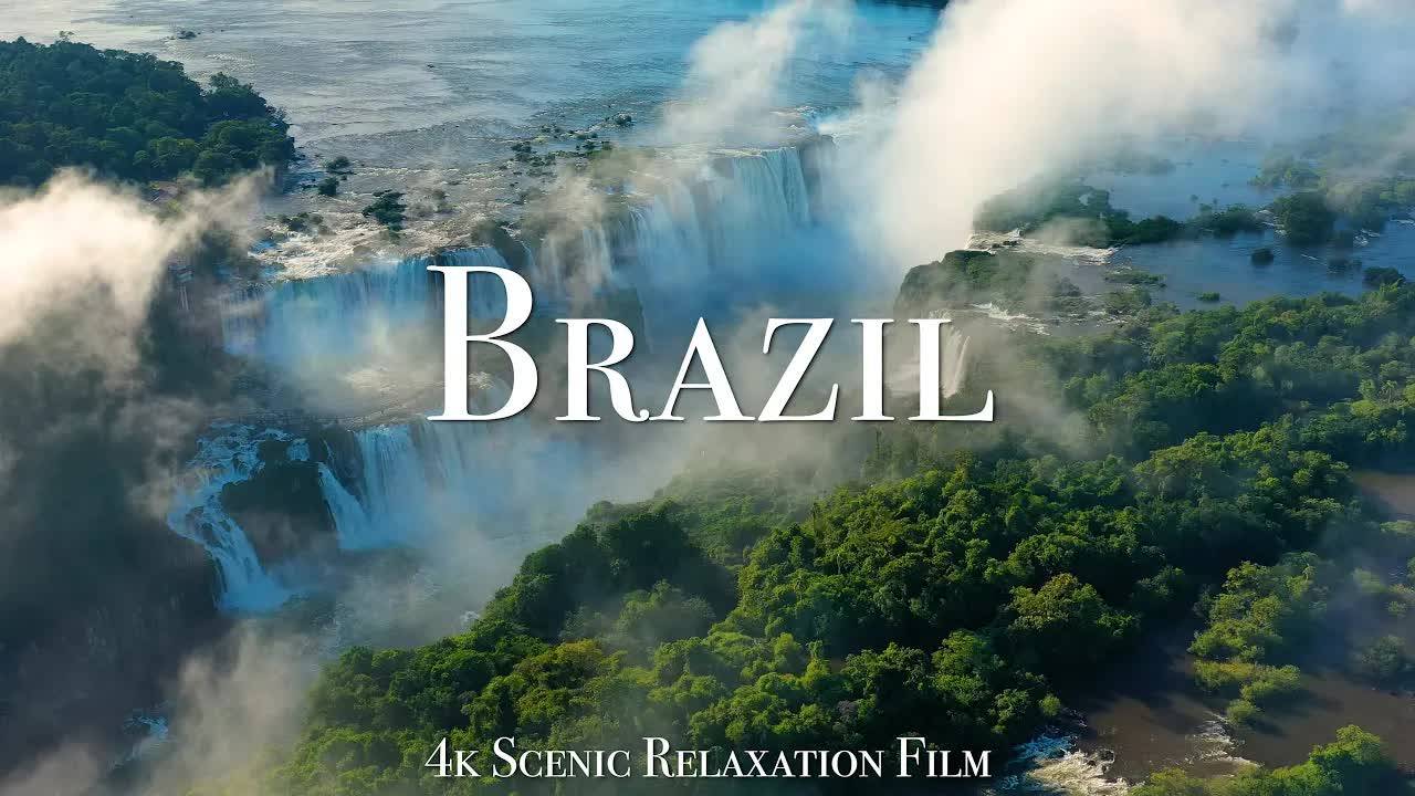 Brazil 4K - Scenic Relaxation Film смотреть онлайн