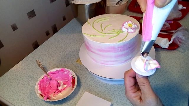 Торт Нежность(крем БЗК). /Cake Tenderness Of Protein Custard(protein Custard).