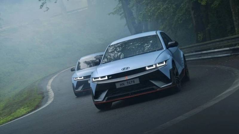 Заезд Audi RS7 Performance и IONIQ 5 N кто победит?