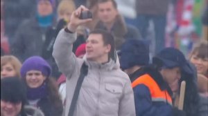 Flash-Mob Флэш Моб на Воробьёвых Горах TACO "Puttin on the ritz" remix