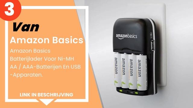 De 4 beste opladers voor oplaadbare batterijen AA en Aaa смотреть онлайн