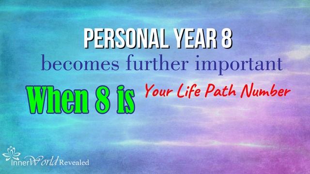 PERSONAL YEAR 8 NUMEROLOGY - NUMEROLOGY SECRETS смотреть онлайн
