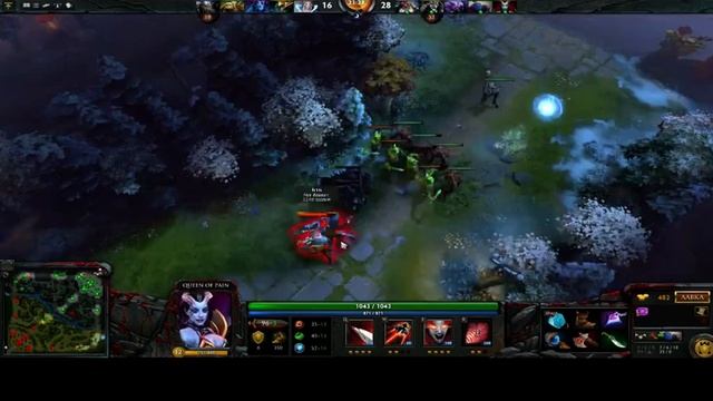 Dota 2 ГАЙД НА QUEEN OF PAIN смотреть онлайн