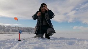Щука на жерлицы. Рыбалка по перволедку.