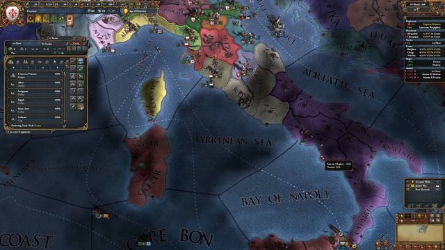 Europe Universalis IV 1.37. Флоренция. Часть 1. 1444-1450. Первые шаги.