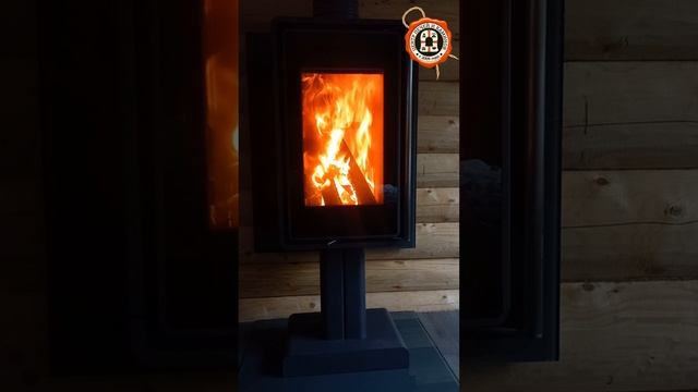 Наши работы: установка печи-камина Astov куб ПК 4581