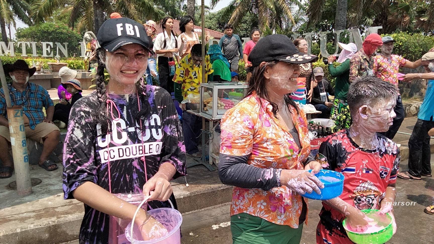 просто обливашки. сонгран-2023 ч.2 ปืใหม่ новый год วันสงกรานด์ Songkran