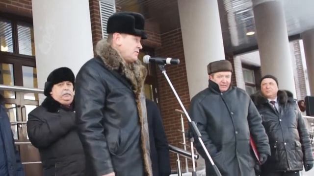 Торжественной открытие здания 