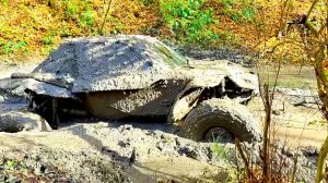 Что лучше на бездорожье, независимая подвеска или мосты? Осенний выезд в лес трёх багги. Багги батл