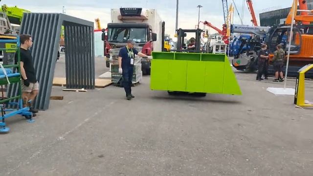 Вилочный погрузчик FD-30 Zoomlion в действии