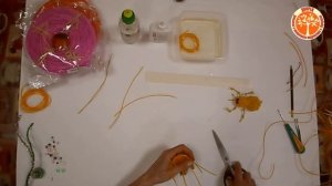 Мастер-класс "Паучок из ротанга"