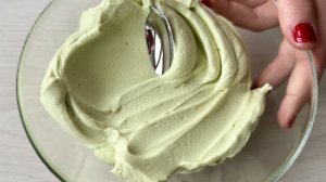 ФИСТАШКОВЫЙ КРЕМ-ЧИЗ на сливках💚💚💚 Нежный, эластичный крем для торта!