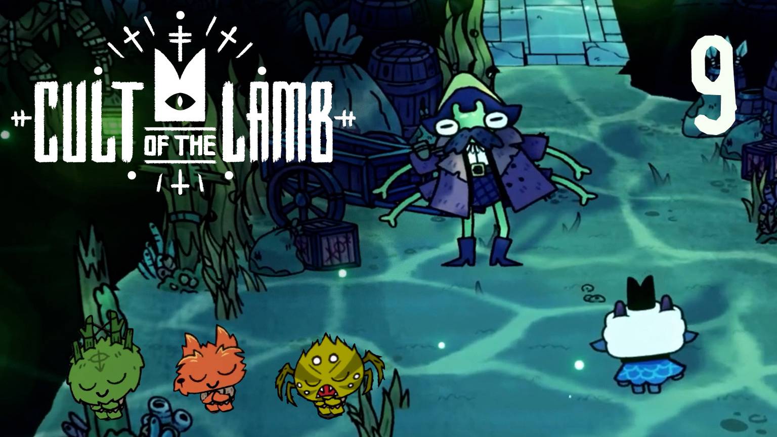 Плимбо и ящерица - Cult of the Lamb - 9