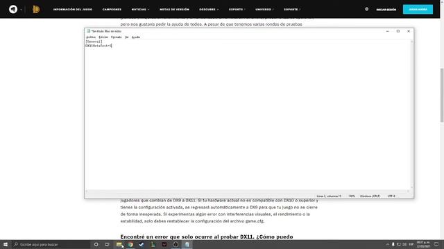 COMO ACTIVAR EL DX11 PARA LOL смотреть онлайн