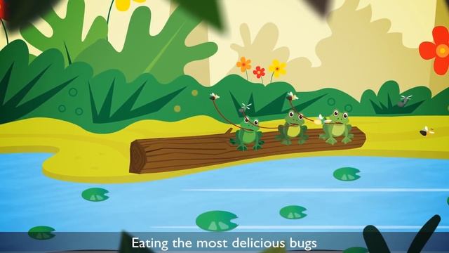5 Green Speckled Frogs | Counting For Kids | Learning For Kids