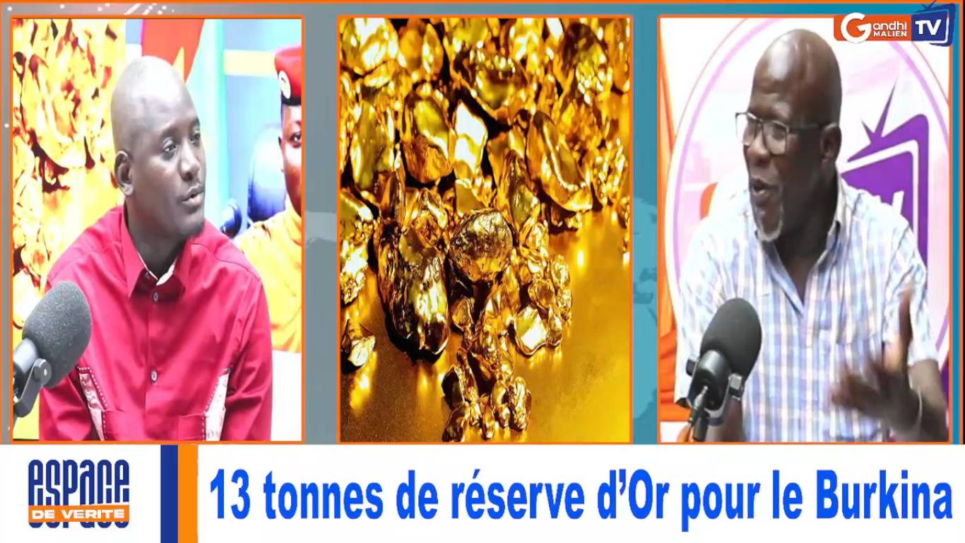 Burkina Faso : 13 Tonnes De Réserve D’Or Pour Le Burkina
