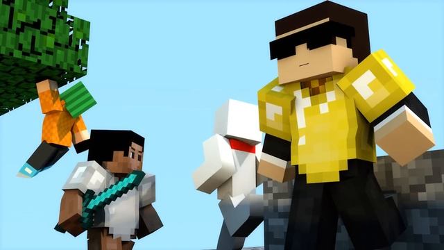 ♪ "Tribute" - A Minecraft Song Parody of Rap God by Eminem (Hunger Games Song) - Music Video смотреть онлайн